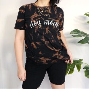 NEW Bleached Out Dog Mom Soft T shirt S-4X Top